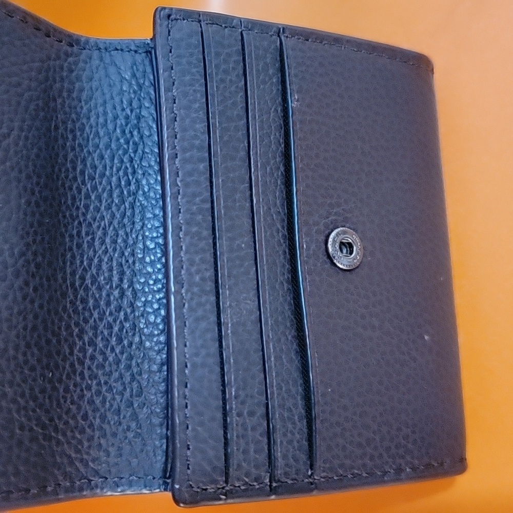 Coach Brown Leather Coin/ CardHolder - Picture 8 of 14